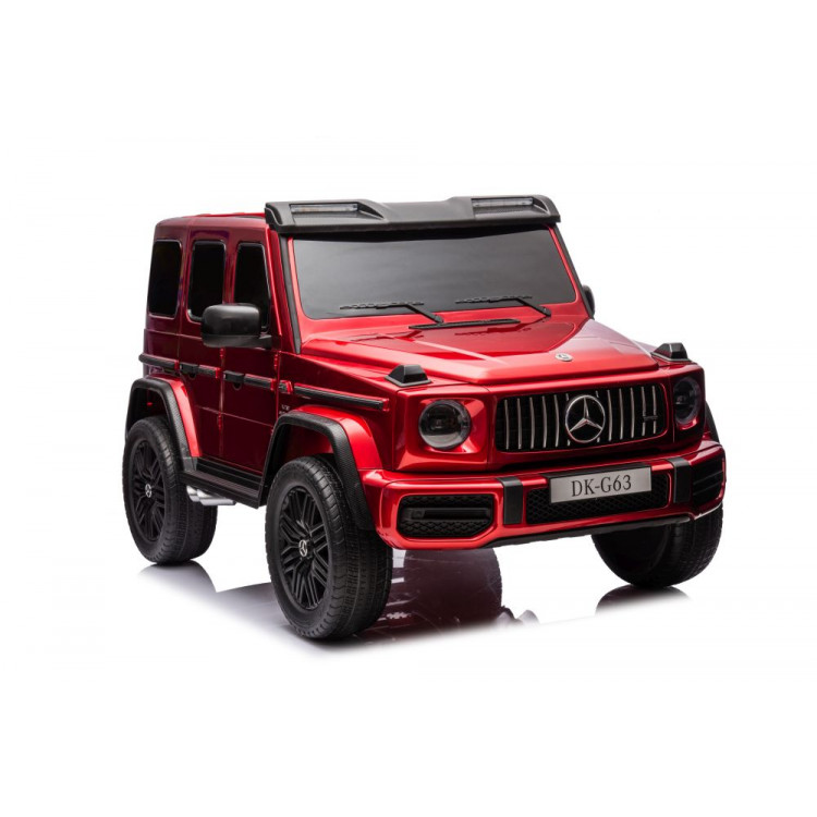 Elektrické autíčko Mercedes Benz G63 AMG XXL 24V 4 x 200W- červená